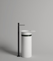 Раковина напольная NINFEA 01  покраска по RAL полностью 540х447х850 S-Stone Матовое