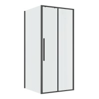 Душевое ограждение Niagara Nova NG-34-10AGR-A90GR-34 (100х90х195) прямоугольник,раздвижная,графит,стекло прозрачное,2 места