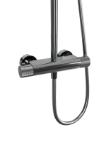 Душевая система MILLEAU Tissage ML8075BK.DT-CR (Cool touch) без излива, Хром