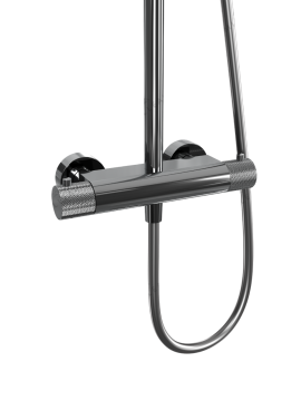 Душевая система MILLEAU Tissage ML8075BK.DT-CR (Cool touch) без излива, Хром