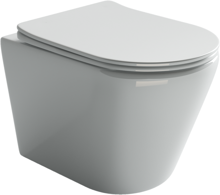 Подвесной унитаз Highlight Rimless