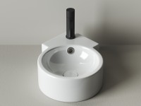 Умывальник подвесной угловой Element 310x430x125мм