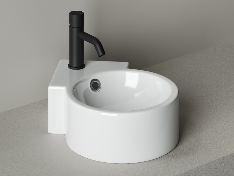 Умывальник подвесной угловой Element 310x430x125мм