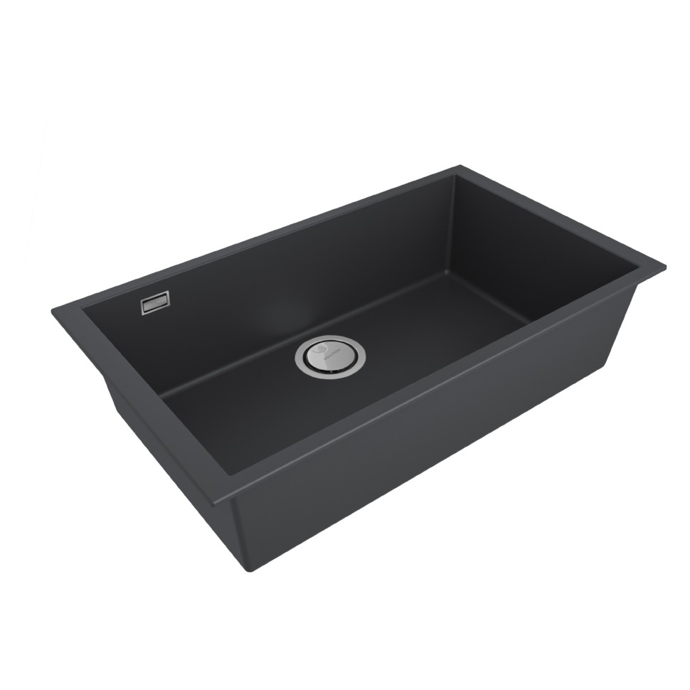 Мойка NEO CLASSIC 76, ACRYSTONE, PM967644-AN, ANTRACITE, 760х435 мм, Paulmark
