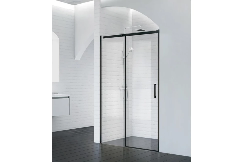 Душевая дверь BelBagno ACQUA-BF-1-150-C-NERO