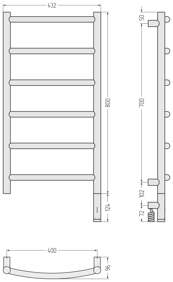 Галант 3.1 800х400 МЭМ правый
