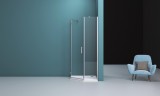 Душевой уголок BelBagno KRAFT-P-1-100-C-Cr-L