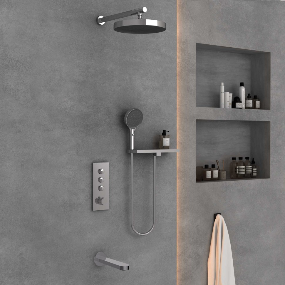 Душевой комплект Inspire VSFW-433TI5RCH встраиваемый, хром