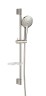 AQM8101BG Душевой гарнитур H=790мм, O120 мм, 3 режима, мыльница, шланг 1500мм, никель шлифованный