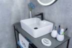 Раковина Gid N9091 51176 накладная белая 48x37x13