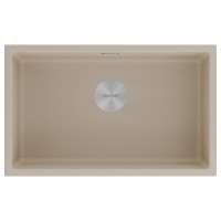 Мойка LUMI 74UNI, IT-GRANIT, LU74-LA, латте, 740х460, Paulmark
