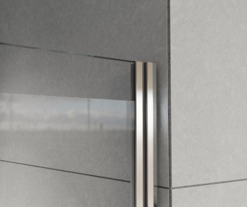 Душевая дверь Flex VDP-1F900CG, 900, хром, стекло тонированное