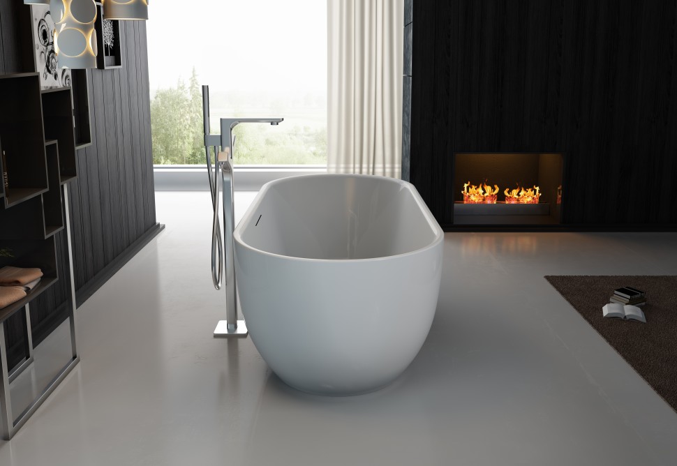 Акриловая ванна BELBAGNO BB70-1700-800