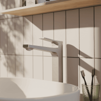 Смеситель для накладной раковины OSGARD BRETTA GUN GREY 52113