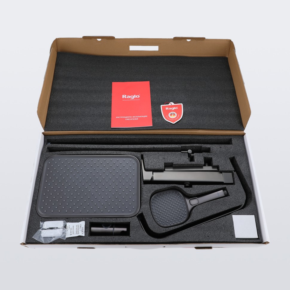 Душевая система Raglo для ванны и душа R30.24.09 Графит