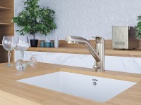 Смеситель для кухни HESSEN, бронза, He213017-BR, Paulmark