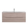 База под раковину подвесная BelBagno MARINO-CER-N-1200-2C-SO-RG-P