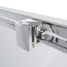 Душевое ограждение Ambassador Forsa 17021122AX-80AX (160х80х200) прямоугольник,хром,стекло прозрачное,раздвижная,2 места