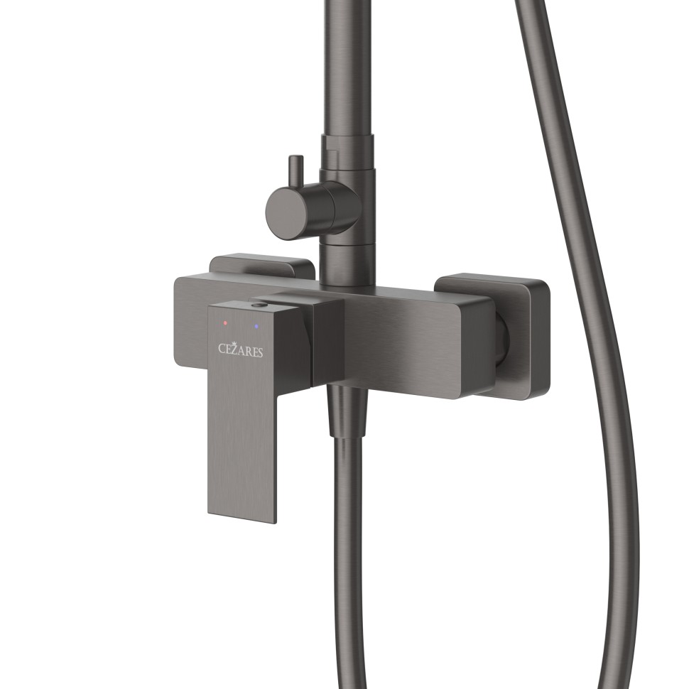 Душевая стойка со смесителем CEZARES SLIDER-CD-GM