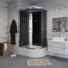 Душевая кабина Niagara Eco E110/80/40L/TN (110х80х215) высокий поддон(40см),стекло черное,4 места