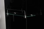 Душевая кабина Niagara Eco E110/80/40L/TN (110х80х215) высокий поддон(40см),стекло черное,4 места