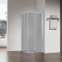 Душевой угол Veconi Rovigo RV-50LCH, 1000х800х1950, хром, стекло pear