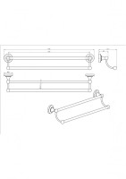 Полотенцедержатель 51309