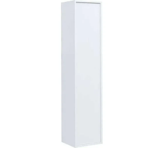 Шкафы-пенал Aquanet Lino (Flat) 35 белый глянец