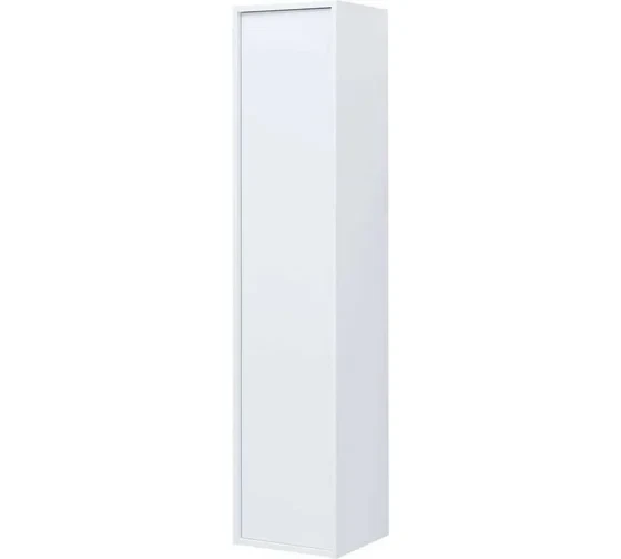 Шкафы-пенал Aquanet Lino (Flat) 35 белый глянец