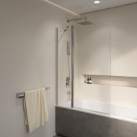 Шторка на ванну RGW SC-011 (Прозрачное, 1100)