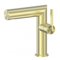 Смеситель ABBER Perfekte 316 AF8A10BG для раковины, брашированное светлое золото