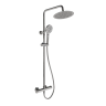 Душевая стойка SANCOS KANEDO с термостатом с верхним душем Ø245 мм, ручным душ Ø120 мм, 4 режима хром SC7200CH