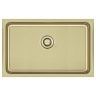 Мойка нерж. сталь VISTA 74, PM307444-LG, светлое золото, 740х440мм, Paulmark