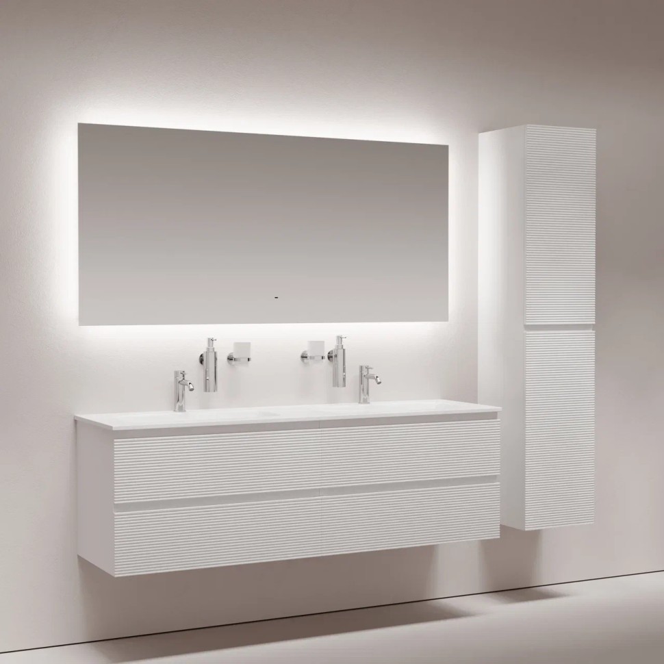 Зеркало для ванной комнаты SANCOS SQUARE 1600х800 с подсветкой, арт. SQ1600