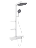 AQM 8005W Душевая система для душа с термостатом, Белый