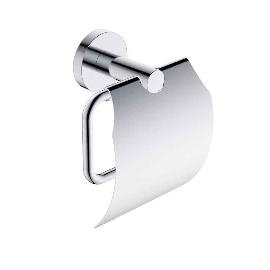 AQM7210CR Trento Держатель туалетной бумаги с крышкой, хром