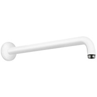 Держатель верхнего душа Hansgrohe 38.9 см., настенный, цвет: белый матовый 27413700
