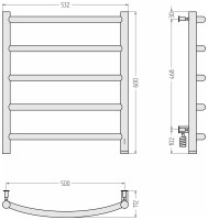 Галант 4.0 600х500 МЭМ правый