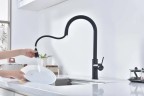 Смеситель для кухни Galant, антрацит, Ga213077-AN, Paulmark