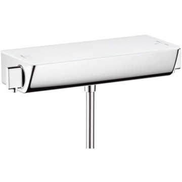 Термостат Hansgrohe Ecostat Select для душа, на 1 источник, настенный монтаж, цвет: белый/хром 13161400