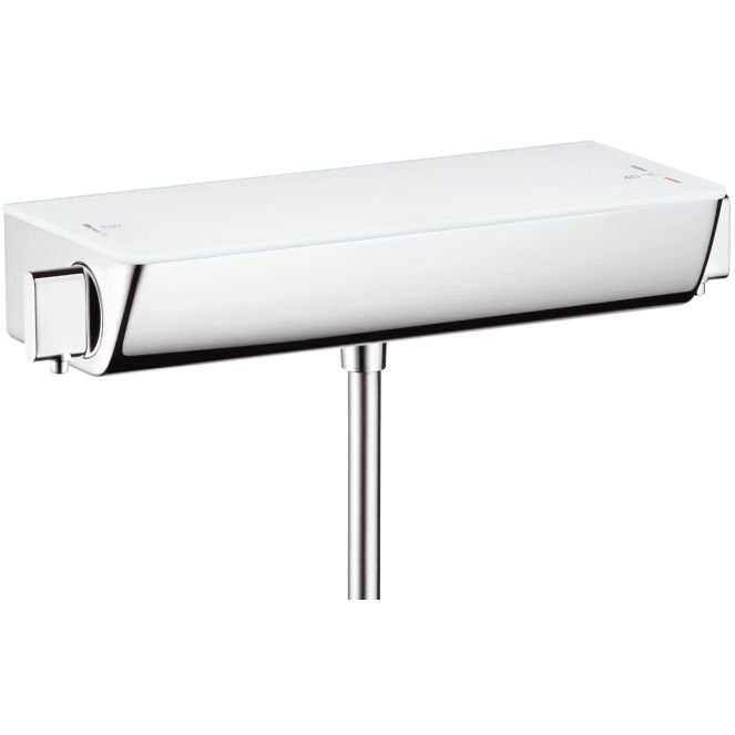 Термостат Hansgrohe Ecostat Select для душа, на 1 источник, настенный монтаж, цвет: белый/хром 13161400