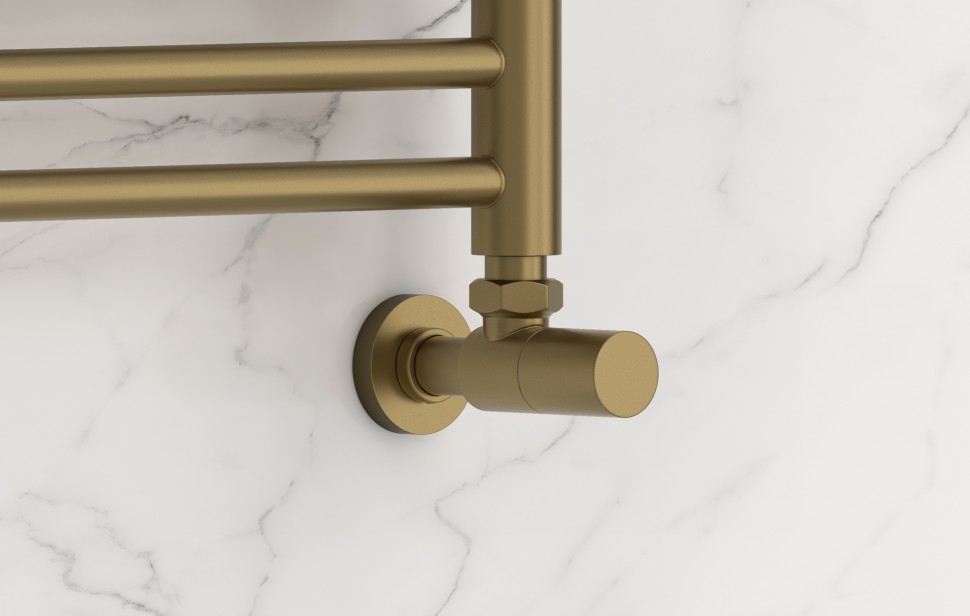 Вентиль угловой цилиндр (G 1/2" НР х G 1/2" НР)