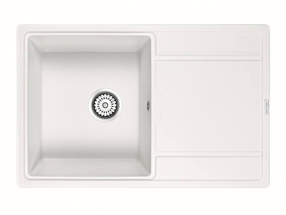 Мойка FLUGEN 50-780, IT-GRANIT, PM217850-WH, белый, 780х500 мм, Paulmark