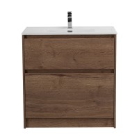 База под раковину напольная BelBagno KRAFT39-700/390-2C-PIA-RT Rovere Tabacco