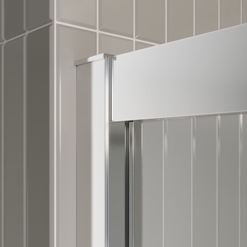 Душевая дверь BelBagno LUCE-BF-2-140-C-Cr