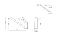 Смеситель EMAR EC-3009 3009.1 Сардоникс