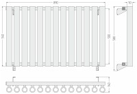 Кумир-0 500х890 13 секций