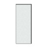 Боковая стенка Grossman Galaxy 200.K33.01.90.21.02 (90х195) черный матовый,стекло шиншилла, 1 место