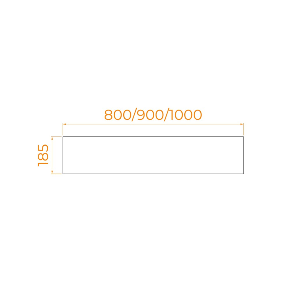 Экран для поддона RGW NB/STYLE боковой (900)