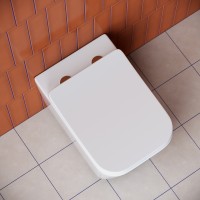 Подвесной унитаз Cubic Rimless